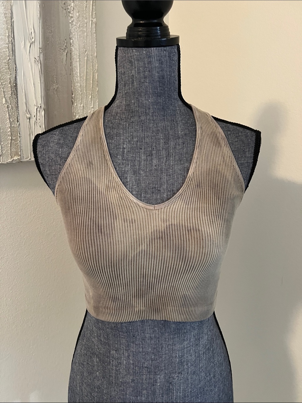 Free People Free Throw Crop Top Tie Dye Bra